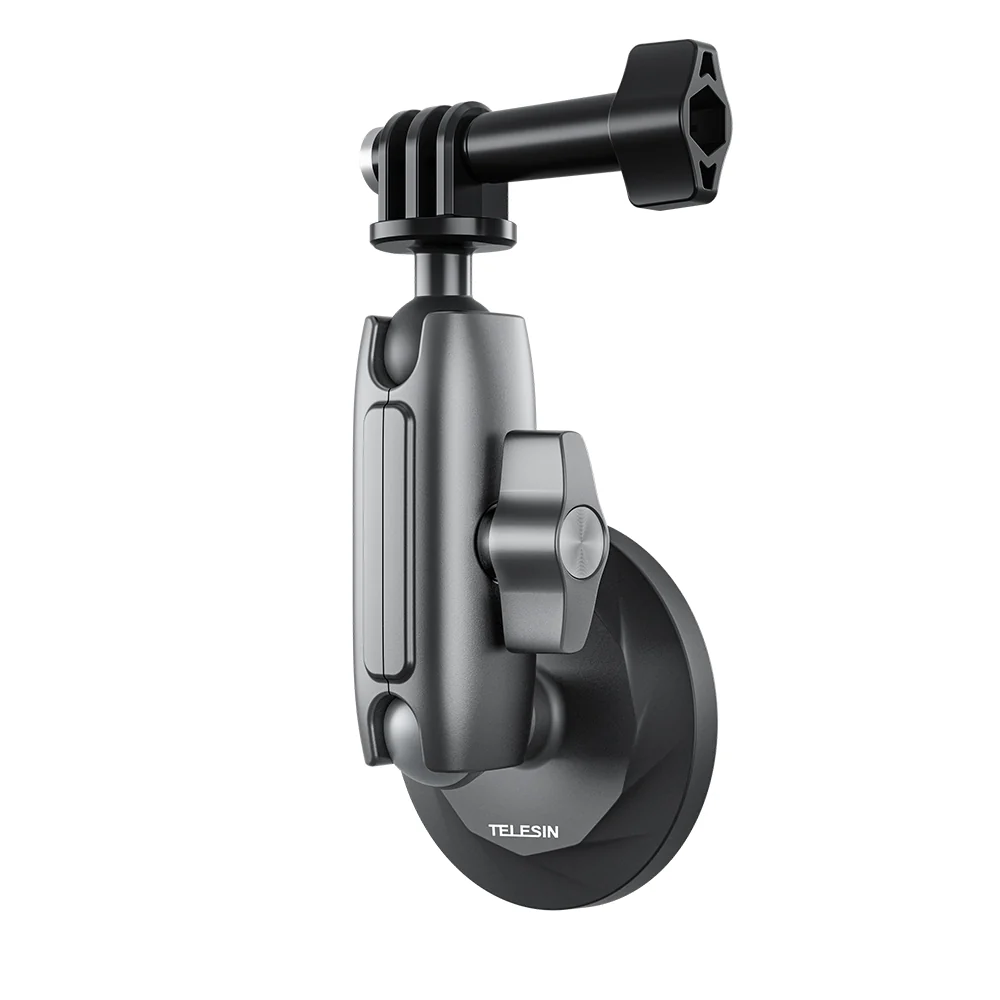 TELESIN Aluminum Alloy Magnetic Base Camera Mount - Image 4