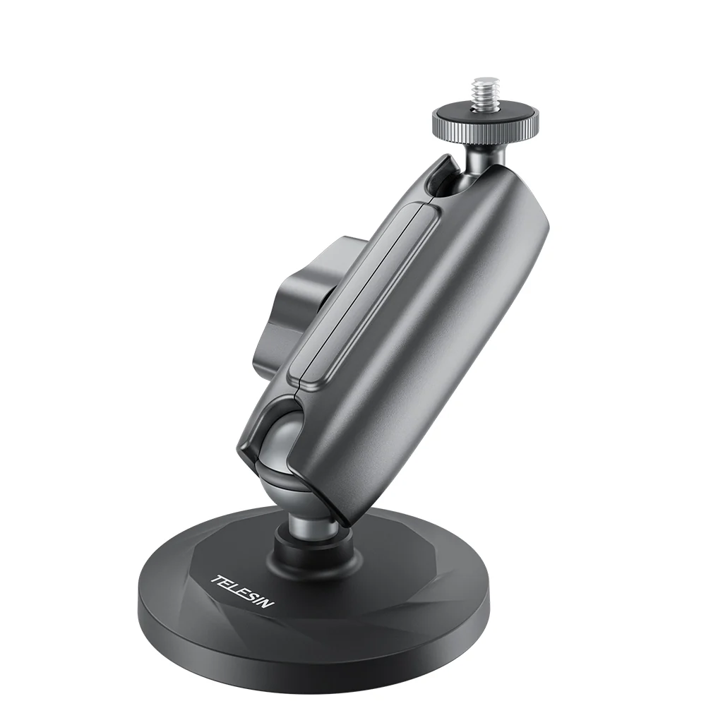 TELESIN Aluminum Alloy Magnetic Base Camera Mount - Image 6