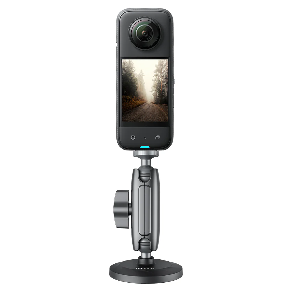 TELESIN Aluminum Alloy Magnetic Base Camera Mount - Image 9
