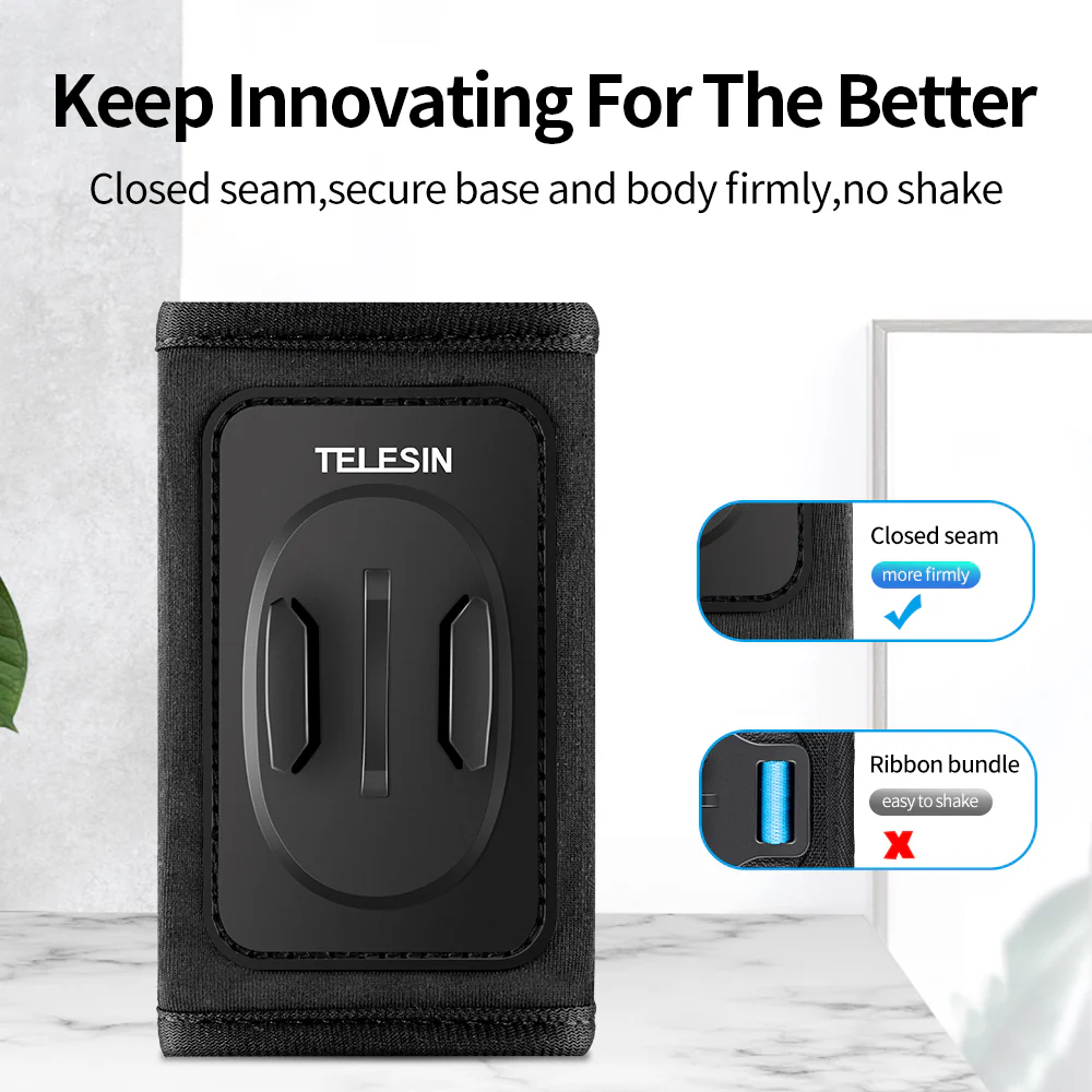 TELESIN Backpack Mount for GoPro/Osmo Action - Image 4
