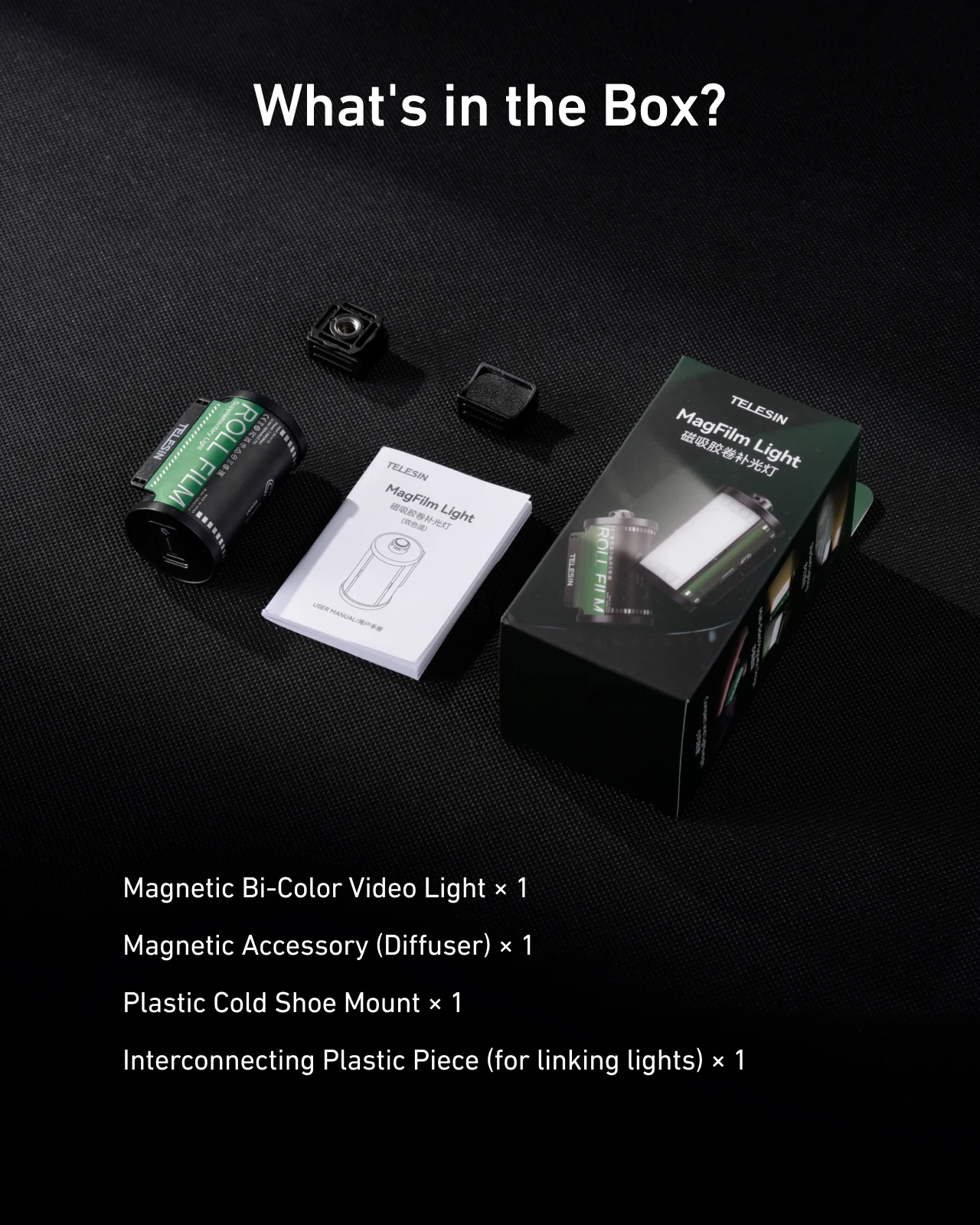 TELESIN Bi-Color LED Video Light For Camera - Image 6
