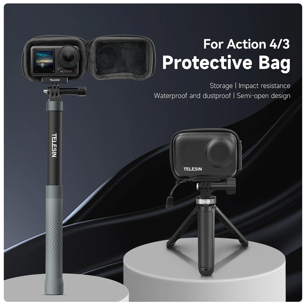 Camera Storage Protective Bag for DJI Action 3/4/5 Pro - Image 6