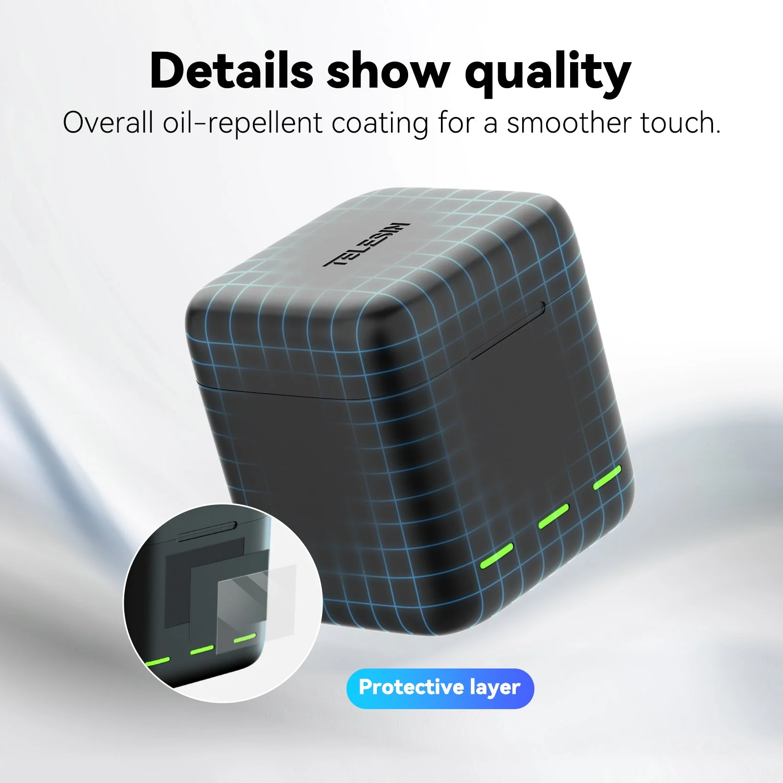 Charging Case with 2 Batteries  for Hero 9-12 - Image 5