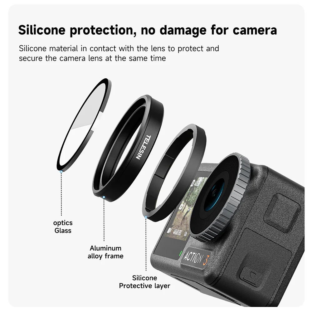 TELESIN CPL+ND8/16/32 Filter Set for DJI ACTION 3/4/5 - Image 11