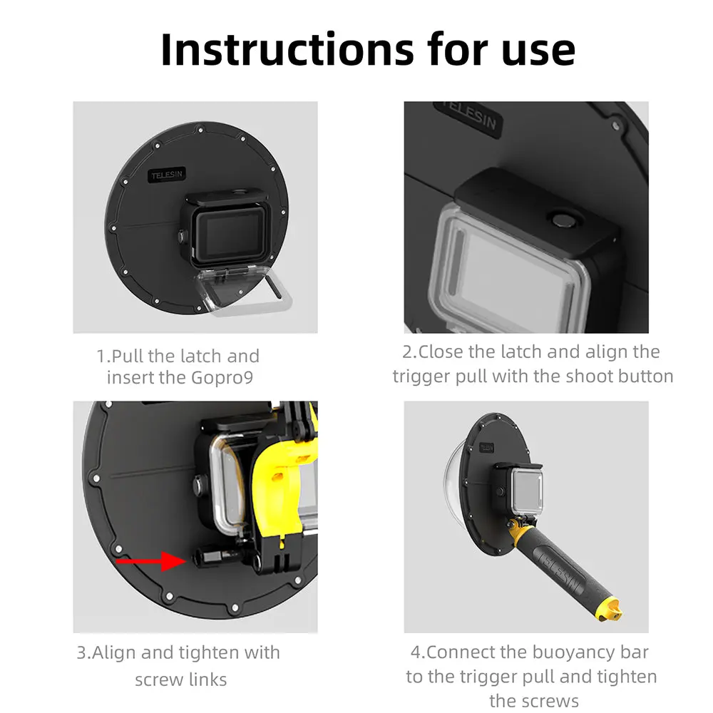 Dome Port For GoPro 9-13 - Image 16