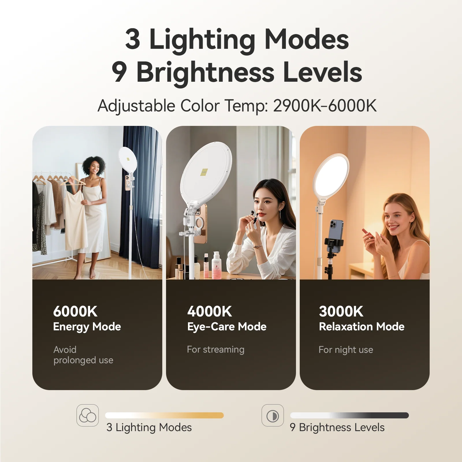 Telesin Eye Care & Beauty Fill Light - Image 13