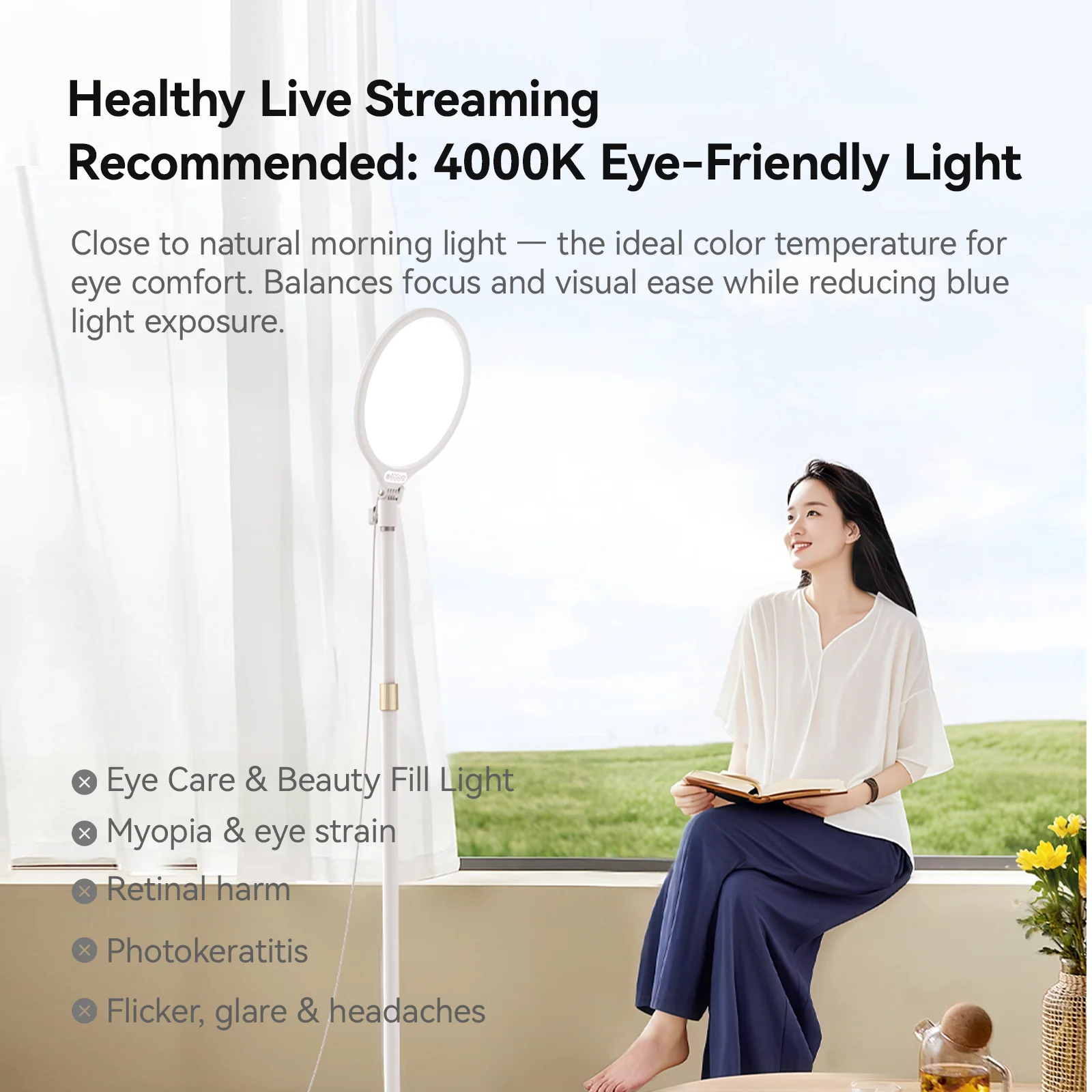 Telesin Eye Care & Beauty Fill Light - Image 4