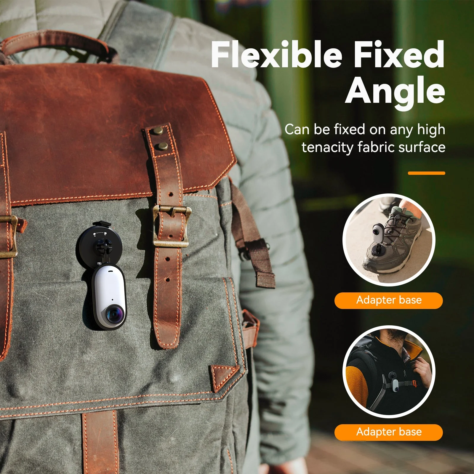 Telesin Fabric Mount for go3/go3s - Image 5