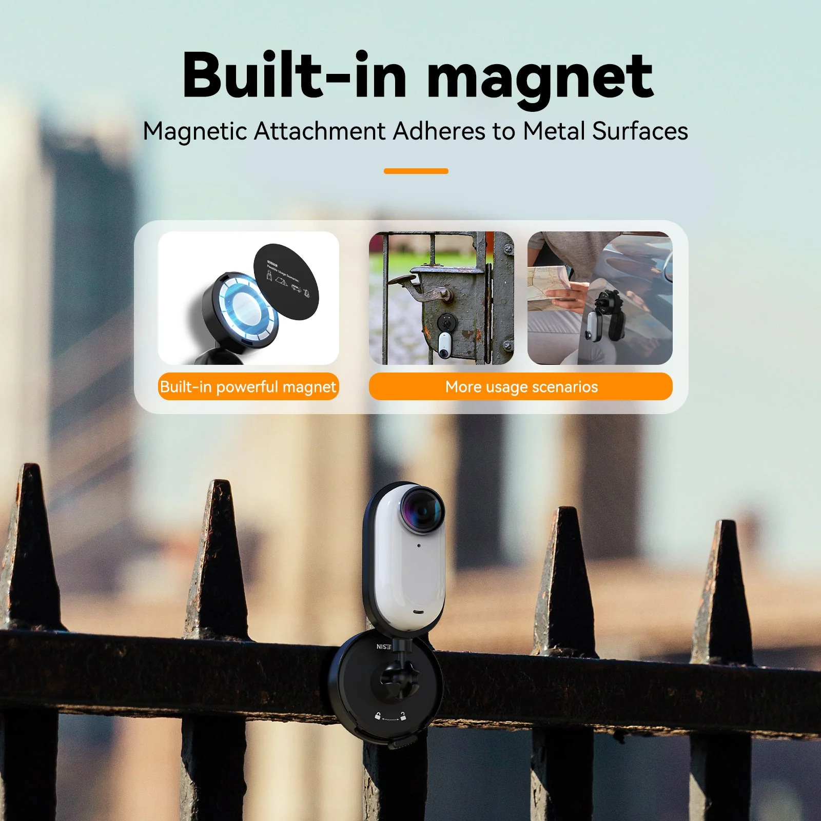 Telesin Fabric Mount for go3/go3s - Image 6