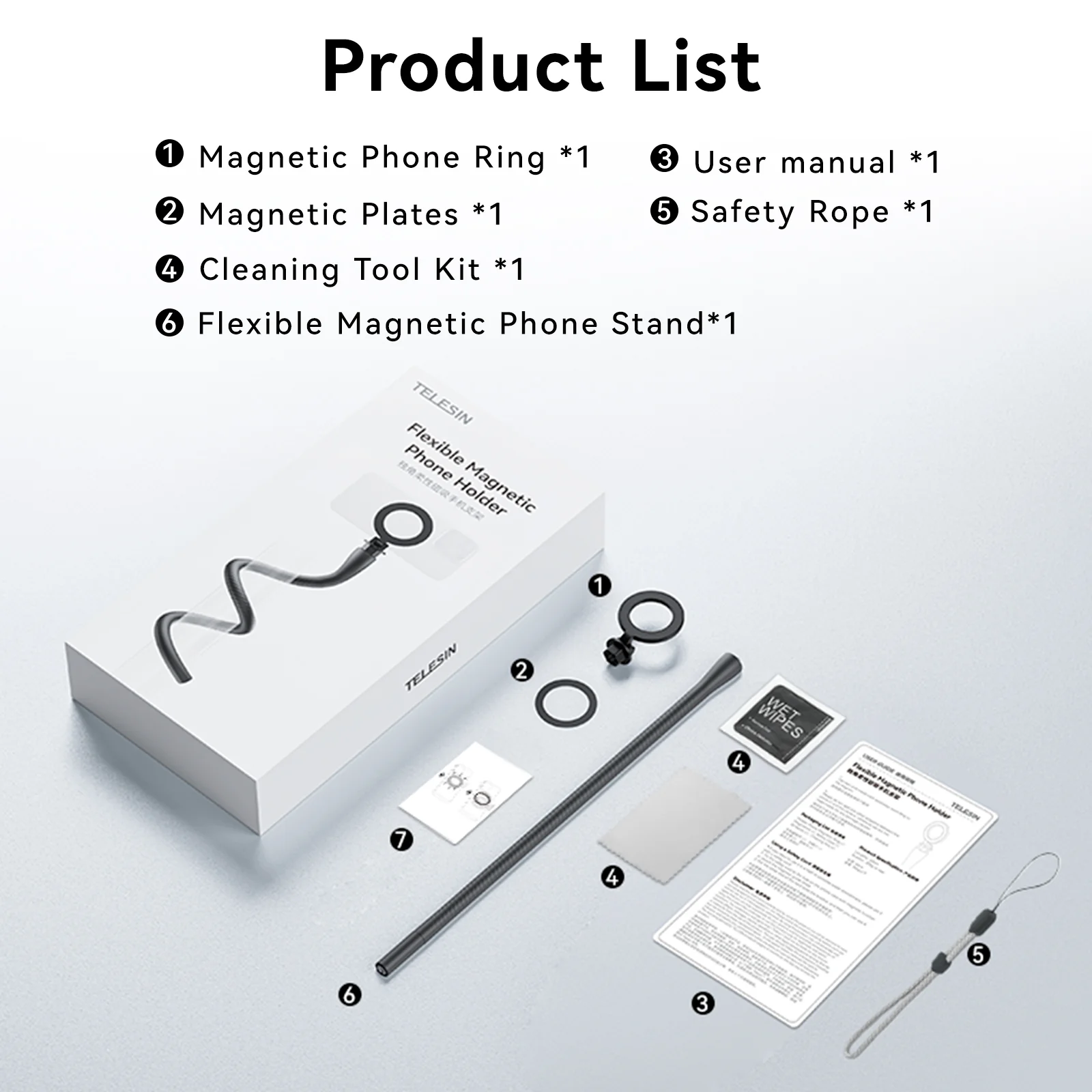 TELESIN Flexible Mount for Phones - Image 13