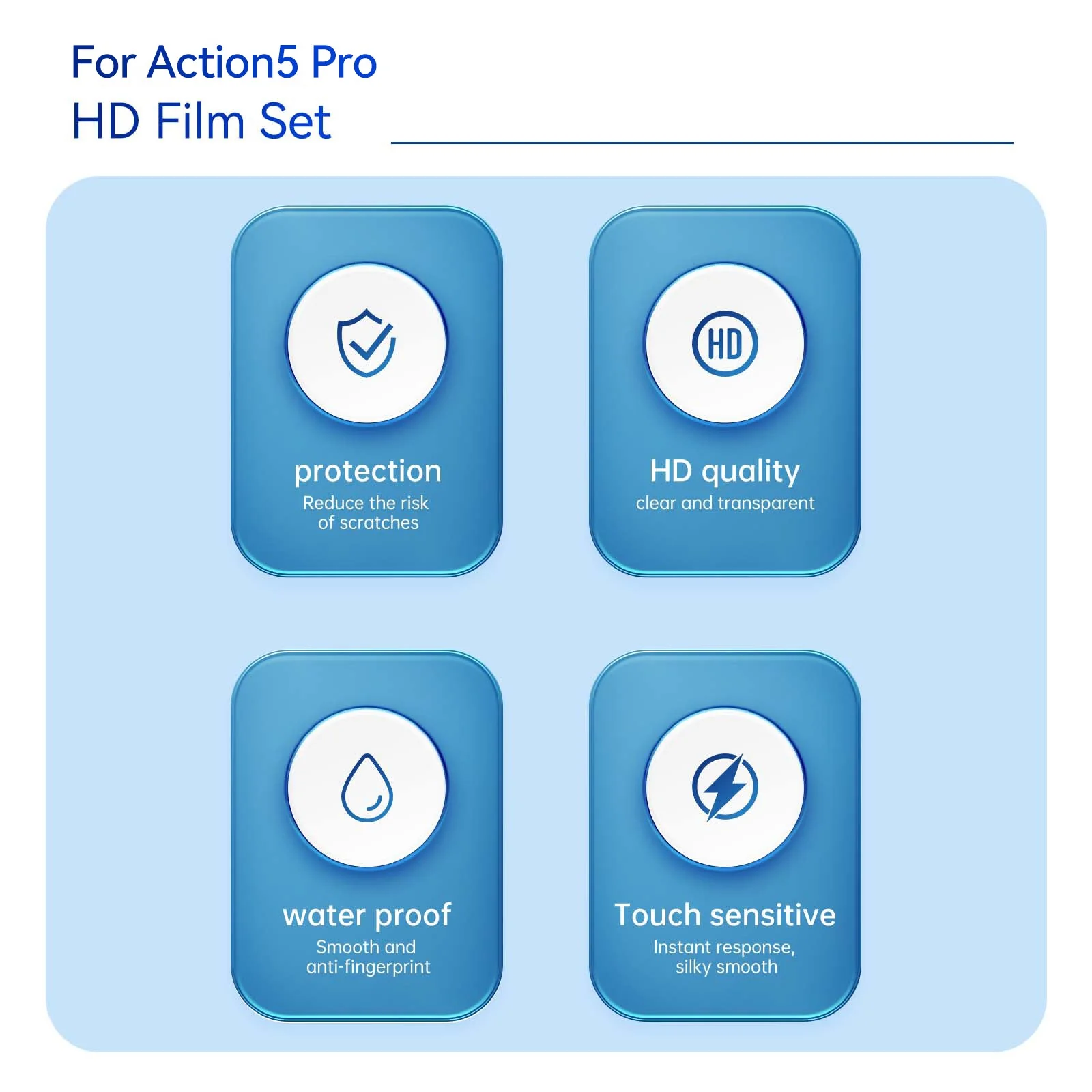 TELESIN HD Film Set for Action5 Pro - Image 3