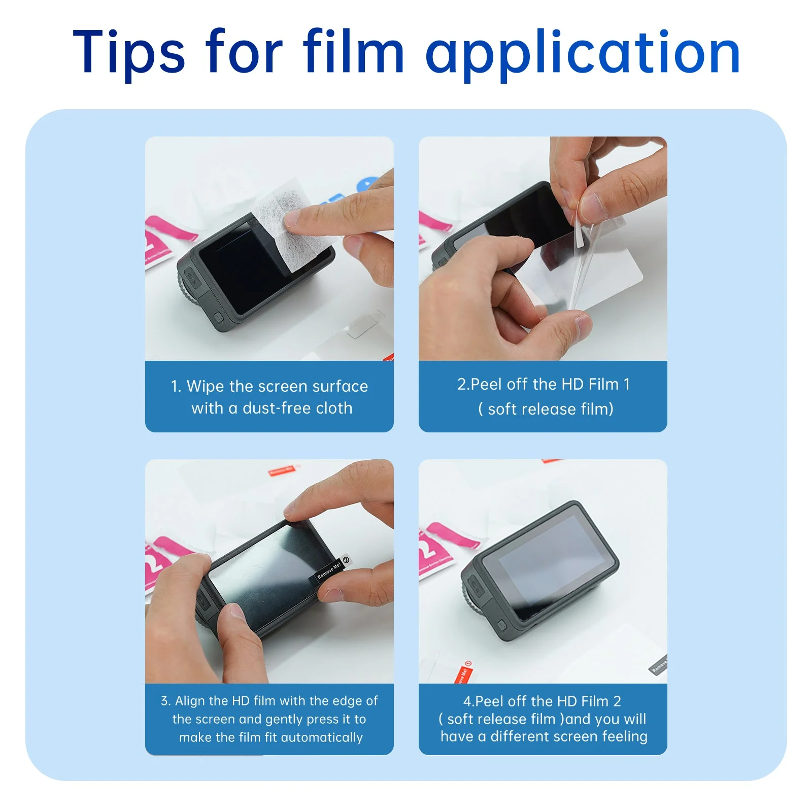 TELESIN HD Film Set for Action5 Pro - Image 9