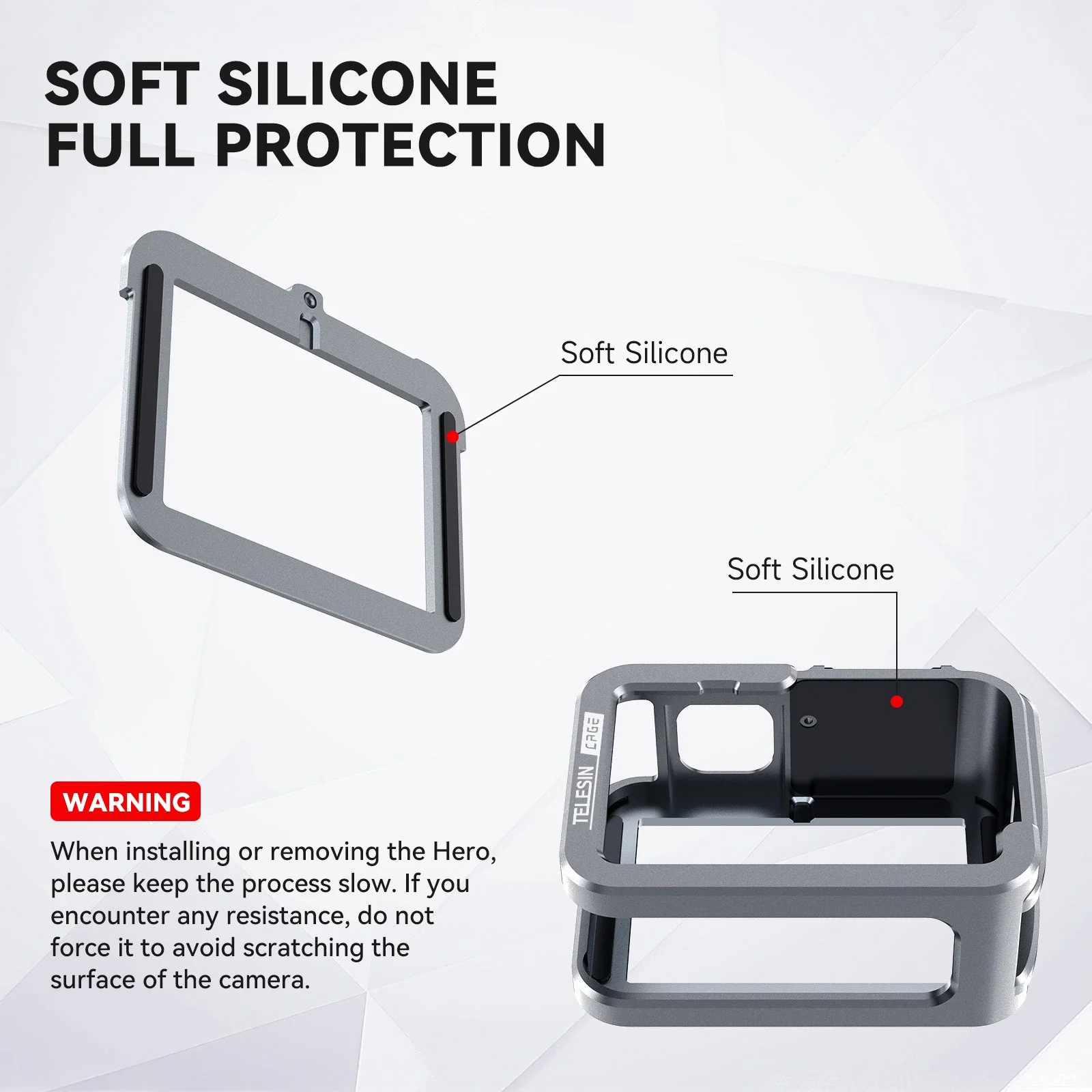 Telesin full cage protection for gopro Hero 13-9 - Image 3