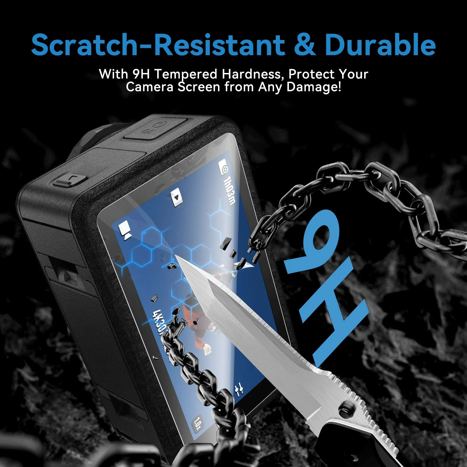 Telesin OA5 Pro tempered film set - Image 3
