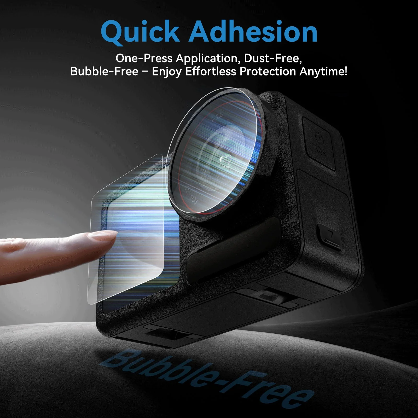 Telesin OA5 Pro tempered film set - Image 5