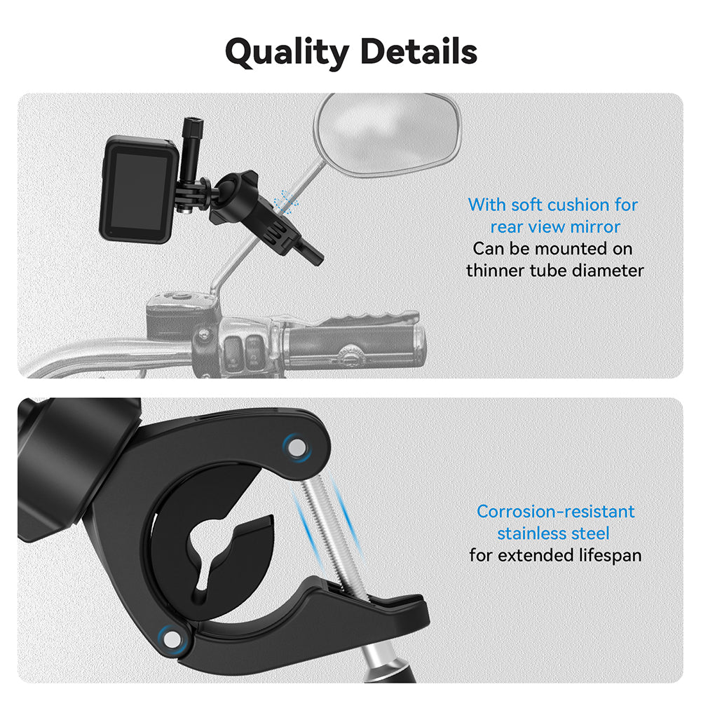 TELESIN Handlebar Clamp Ring Mount - Image 15