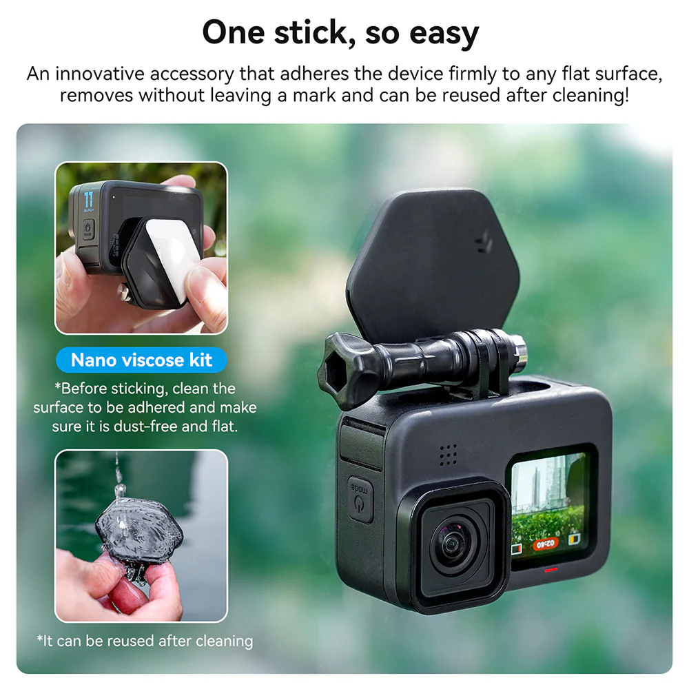 TELESIN Magnetic Bracket Expansion Set (Neck Mount/Quick Release) - Image 12