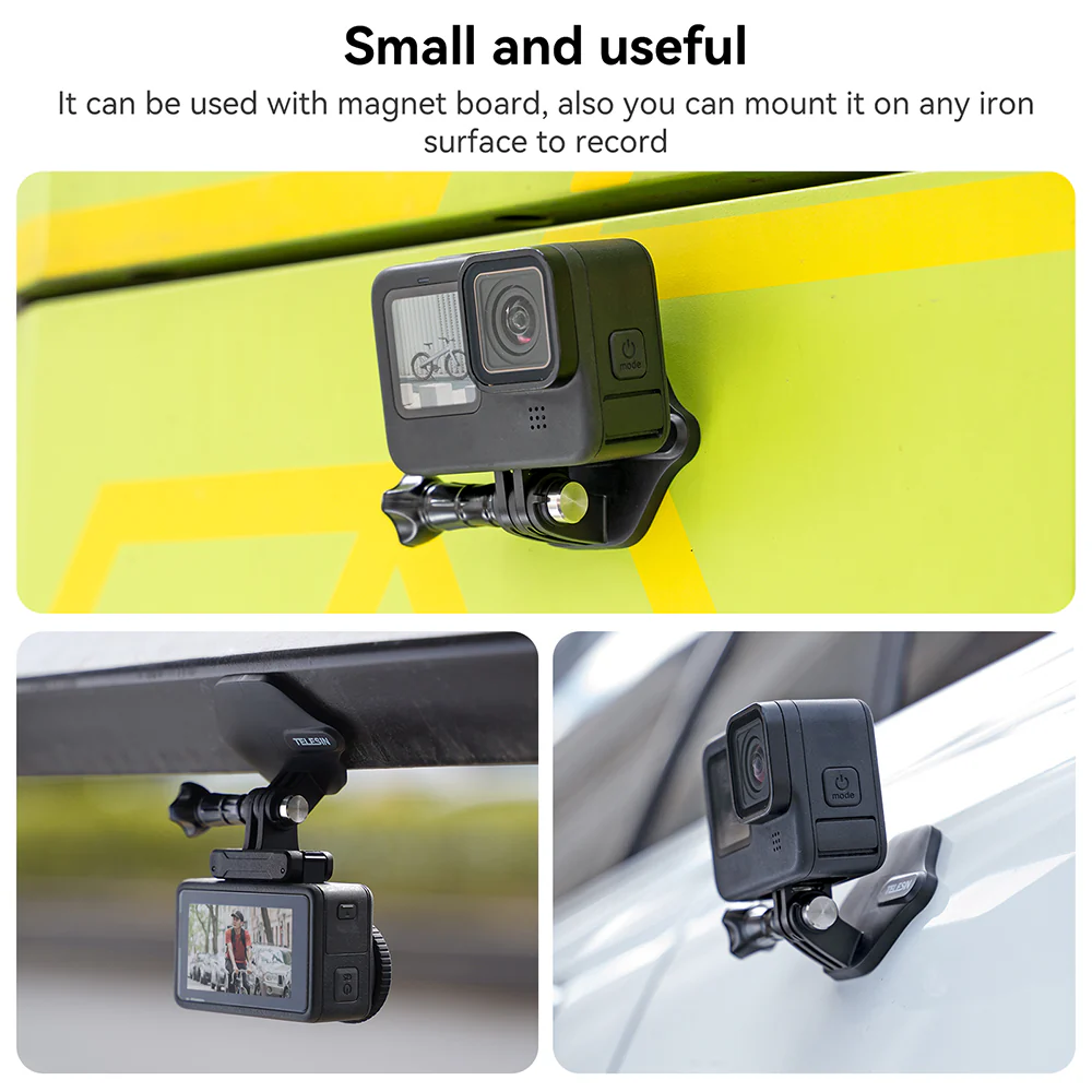 TELESIN Magnetic Bracket Expansion Set (Neck Mount/Quick Release) - Image 16