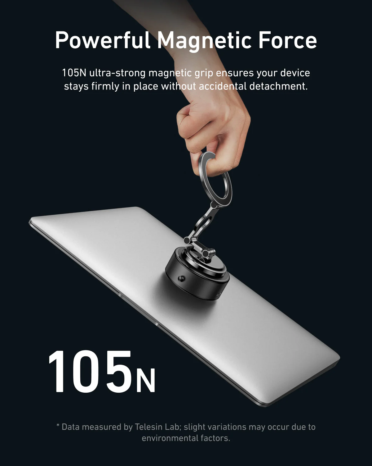 Telesin Magnetic Electric Suction Cup - Image 8