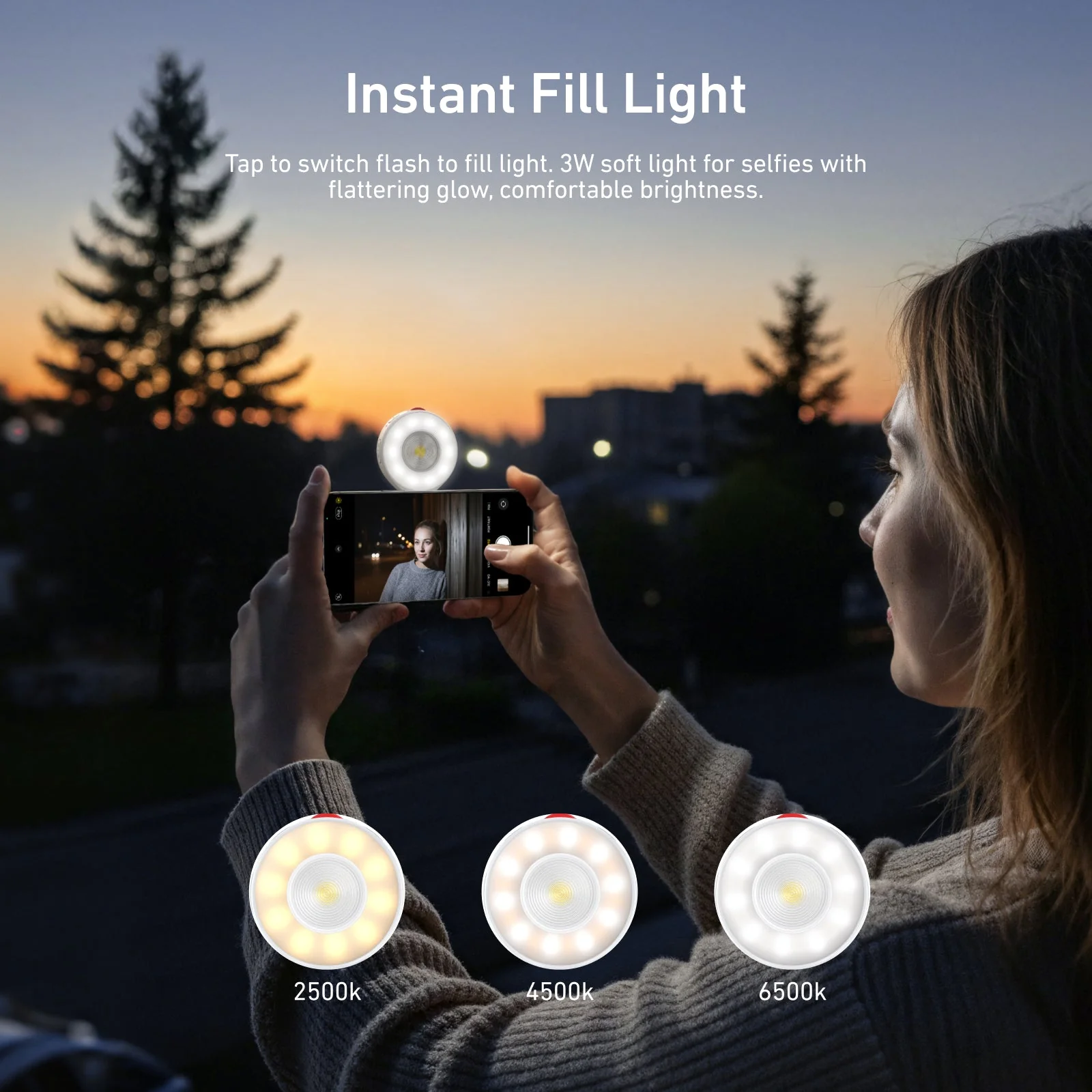 TELESIN Magnetic Flashlight for iPhone - Image 4