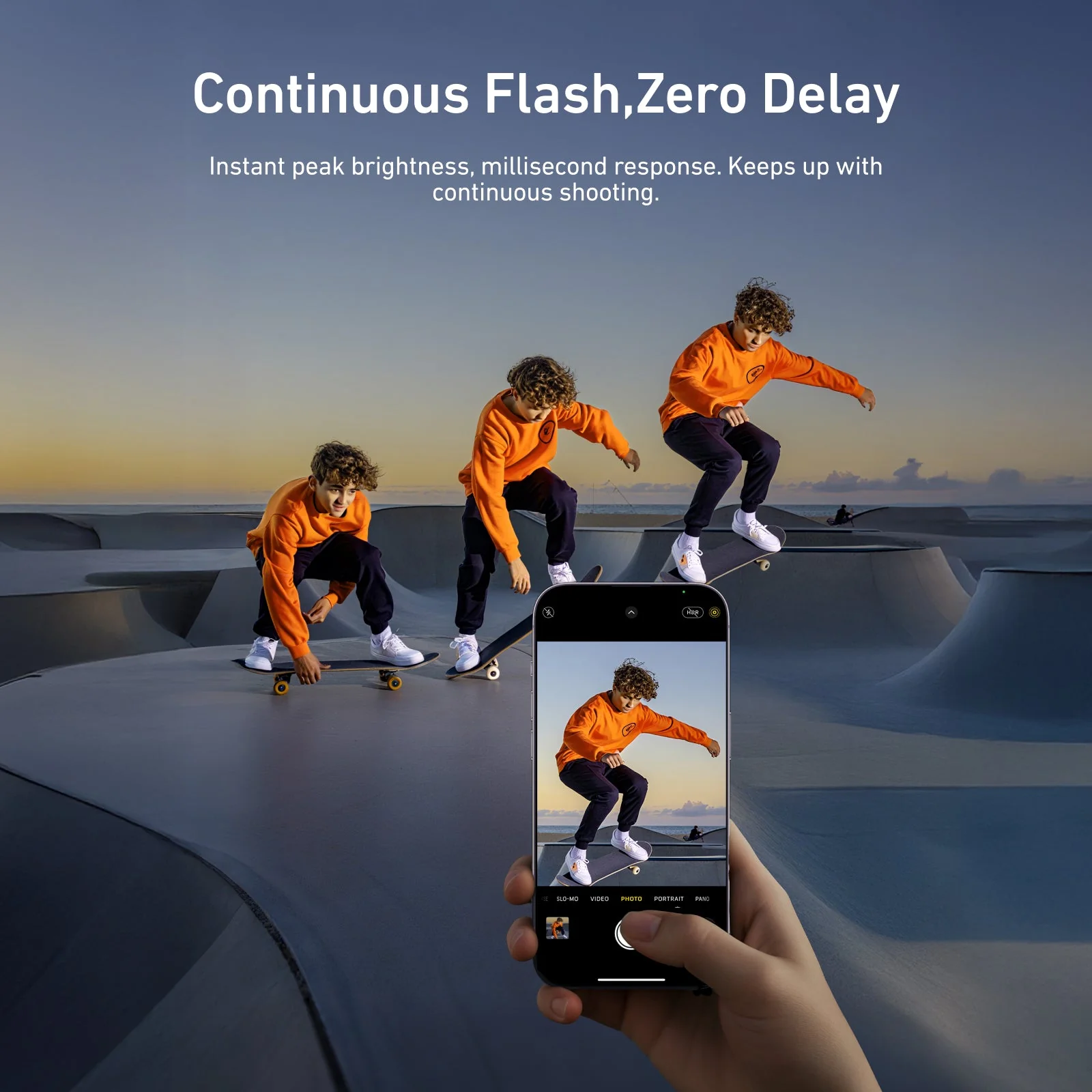 TELESIN Magnetic Flashlight for iPhone - Image 7