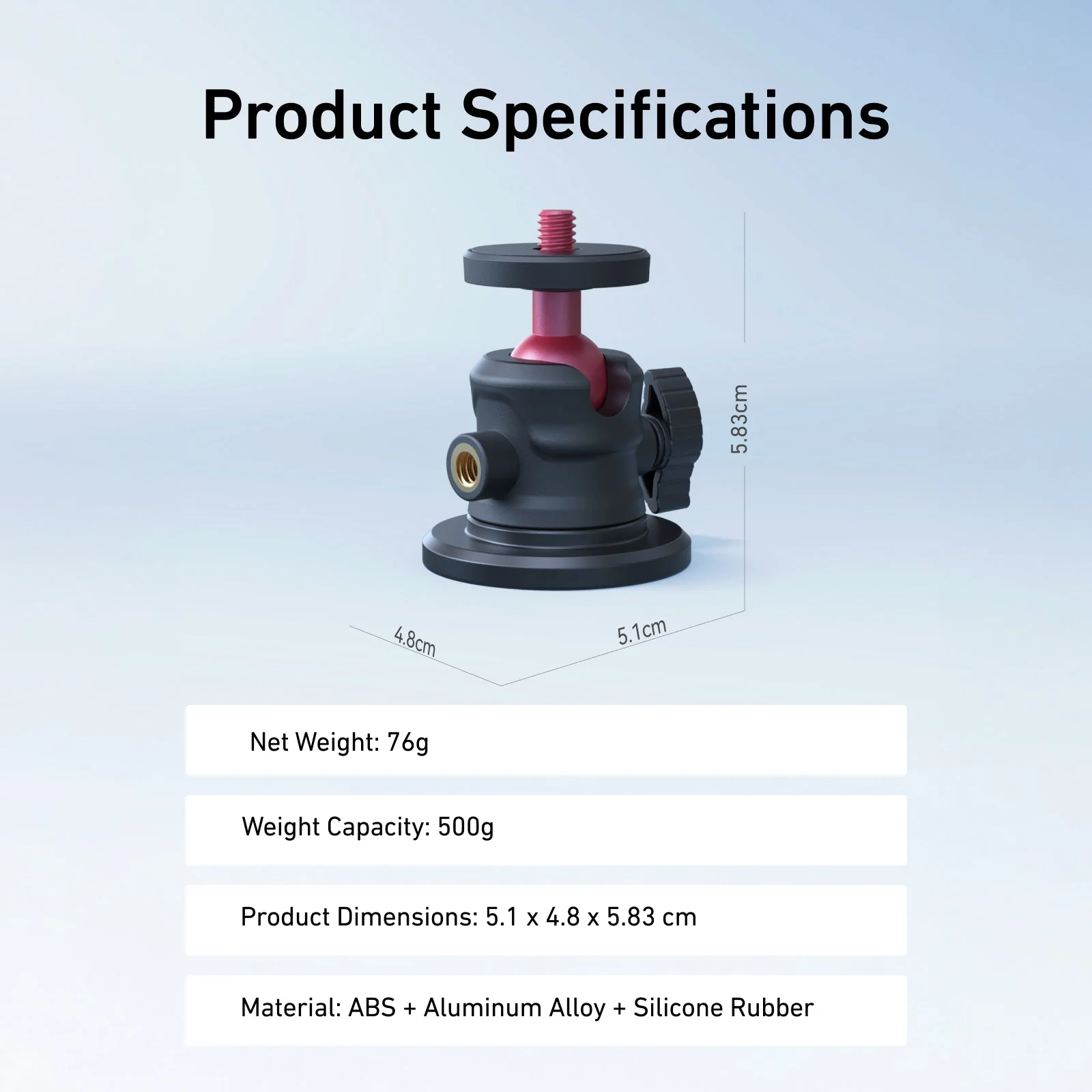 TELESIN Magnetic Mount - Image 9
