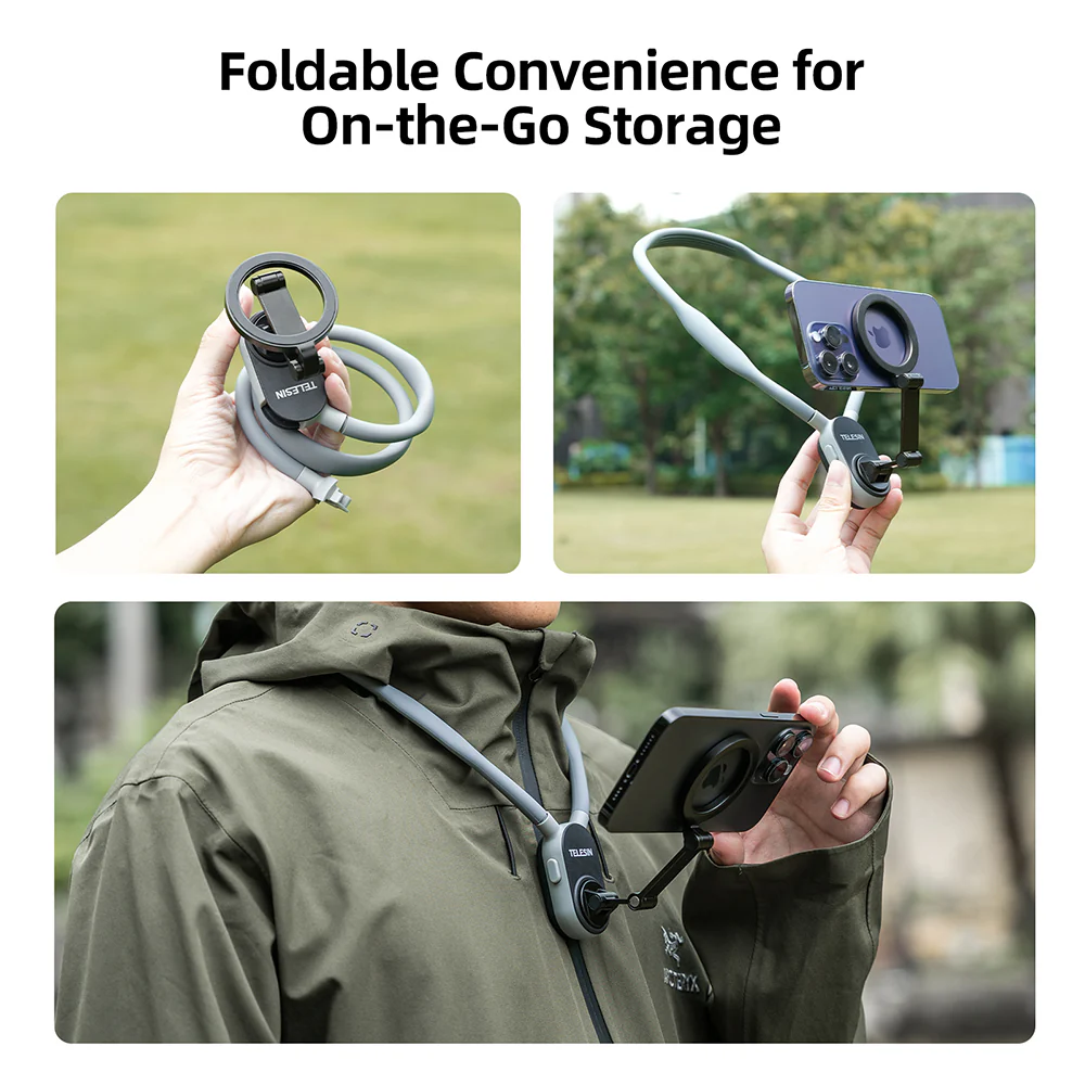 TELESIN Magnetic Neck Mount for Phones - Image 15