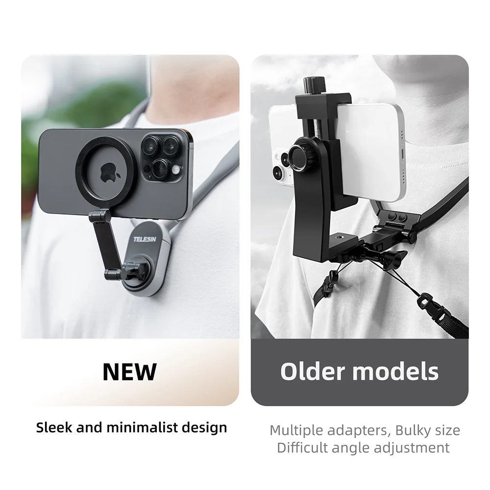 TELESIN Magnetic Neck Mount for Phones - Image 8