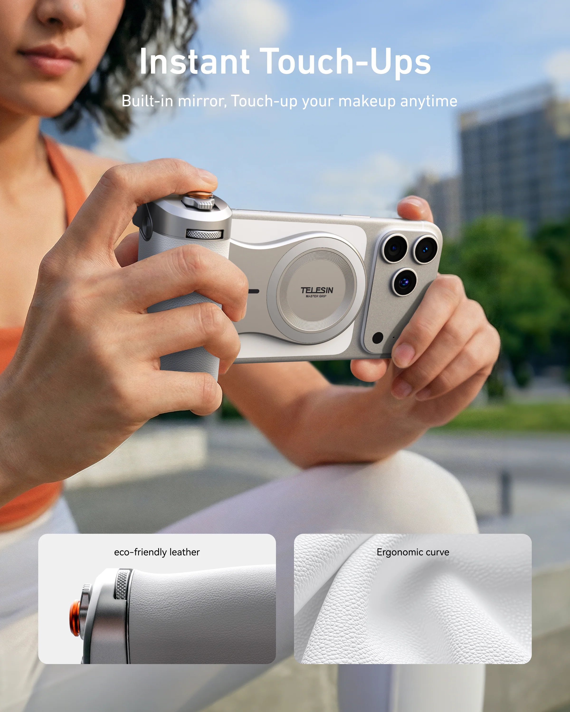 TELESIN Magnetic Pro Shot Imaging Camera Grip - Image 6