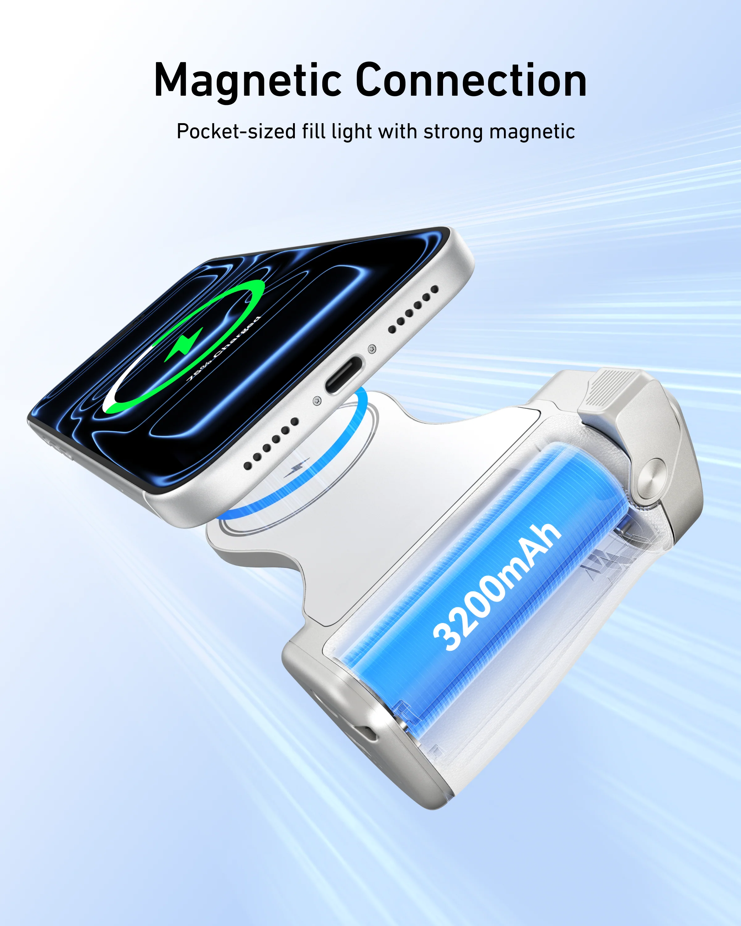 TELESIN Magnetic Pro Shot Imaging Camera Grip - Image 8