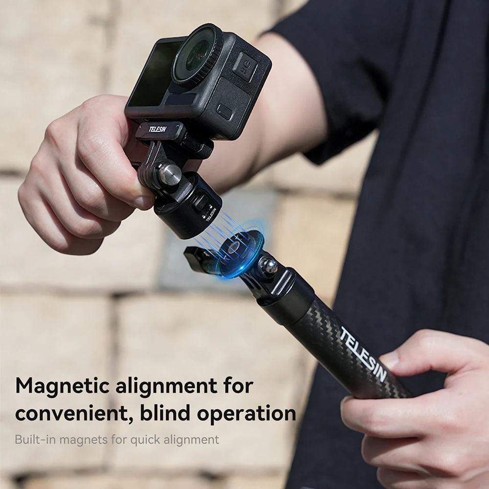 TELESIN Magnetic Quick Release Adapter Set - Image 7