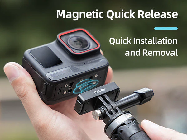 Telesin Magnetic Quick-Release Base - Image 2