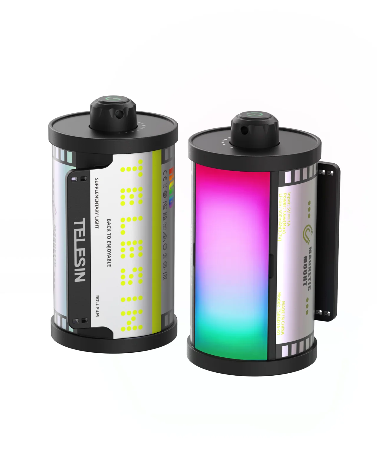 TELESIN Magnetic RGB Video Light - Image 2