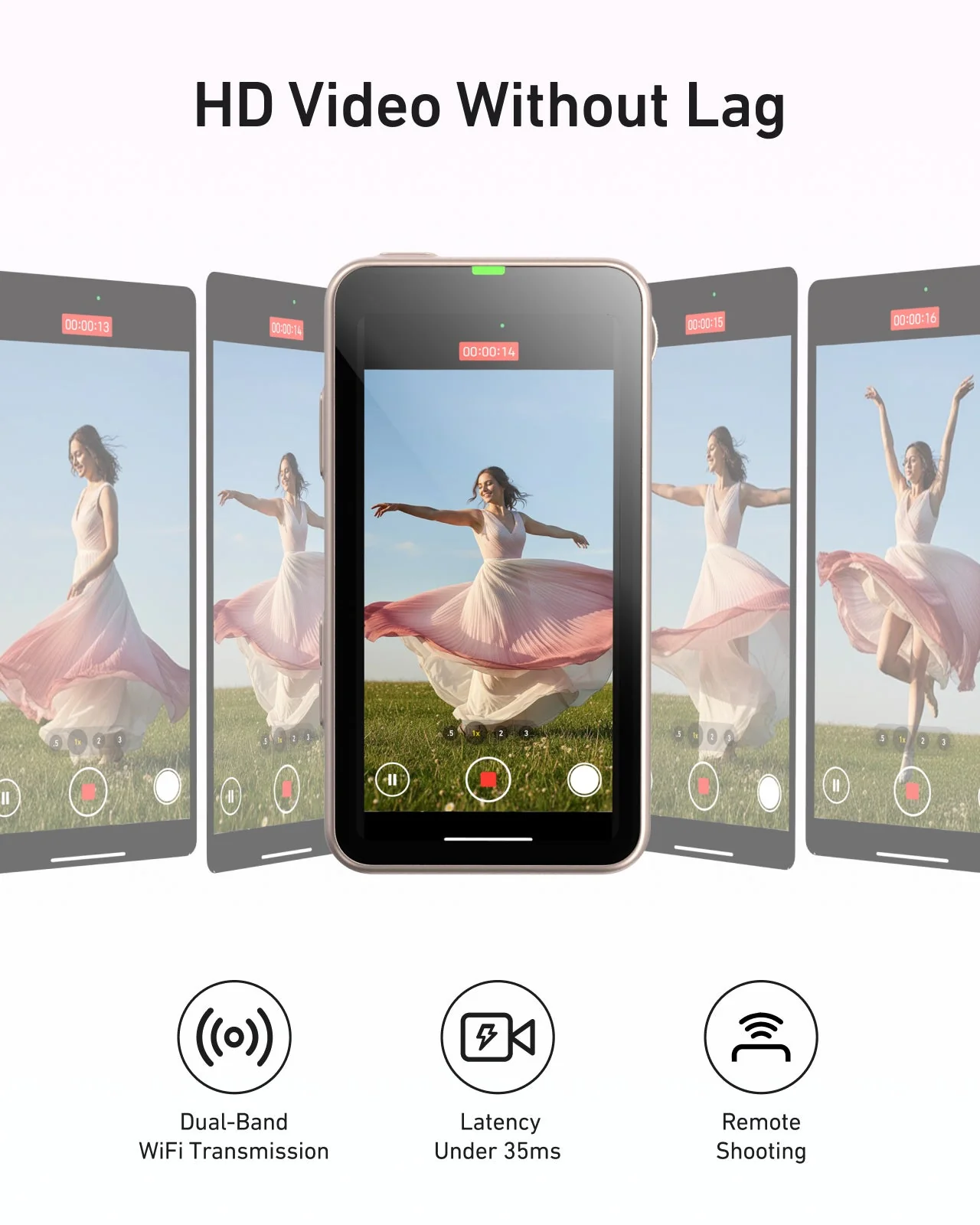 Magnetic Selfie & Vlog Monitor Screen for Phone - Image 5