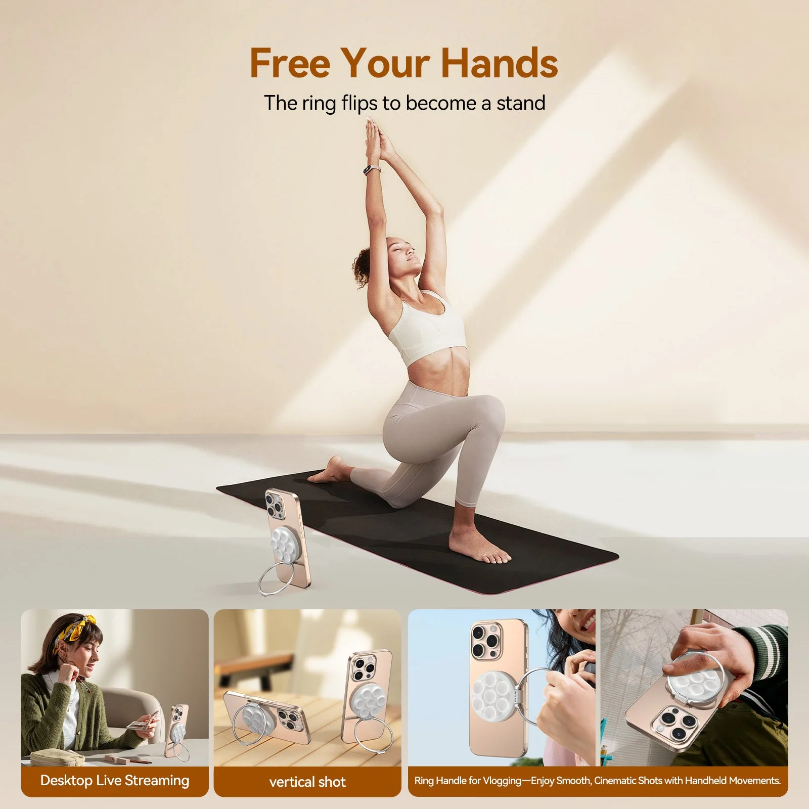 Telesin Magnetic Suction Cup Mount - Image 9