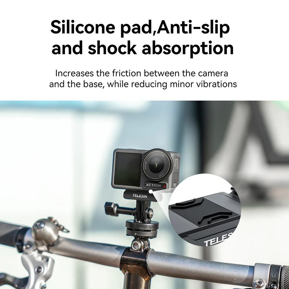 TELESIN Magnetic Two-claw Adapter for DJI ACTION 3/4 - Image 10