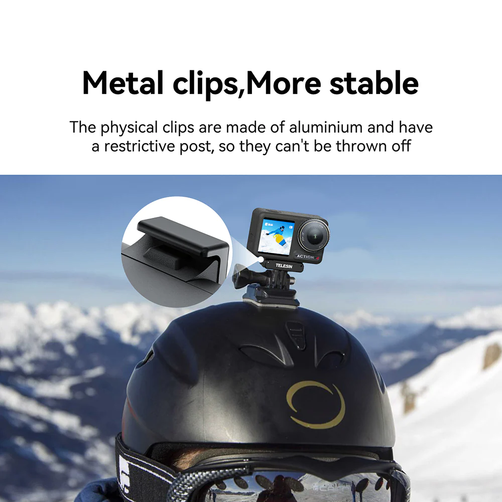 TELESIN Magnetic Two-claw Adapter for DJI ACTION 3/4 - Image 9