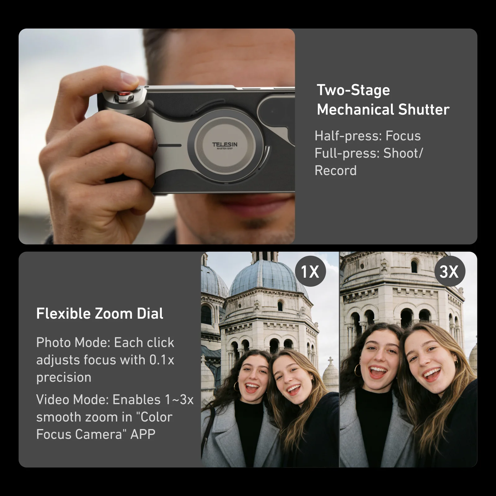 TELESIN Master Grip Kit for Galaxy S26 Ultra - Image 7