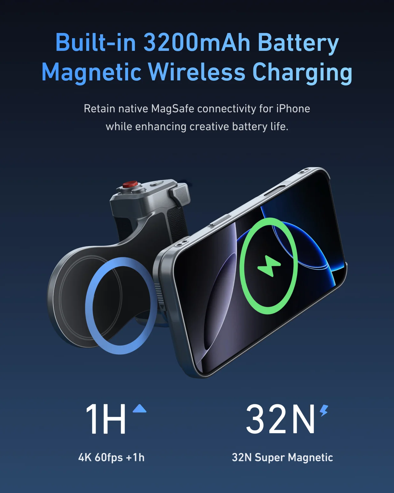 TELESIN Master Grip for iPhone 17 Pro/Pro Max - Image 3