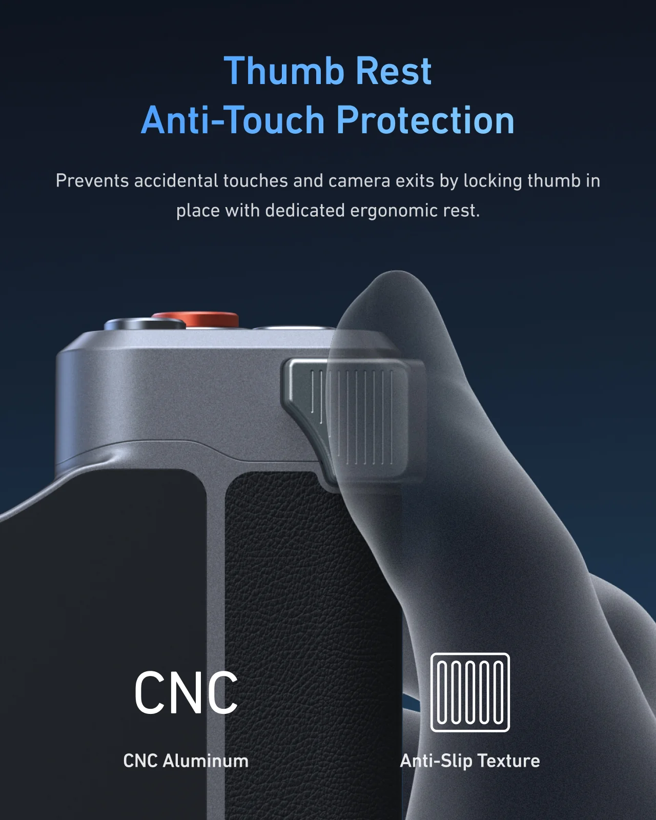 TELESIN Master Grip for iPhone 17 Pro/Pro Max - Image 6