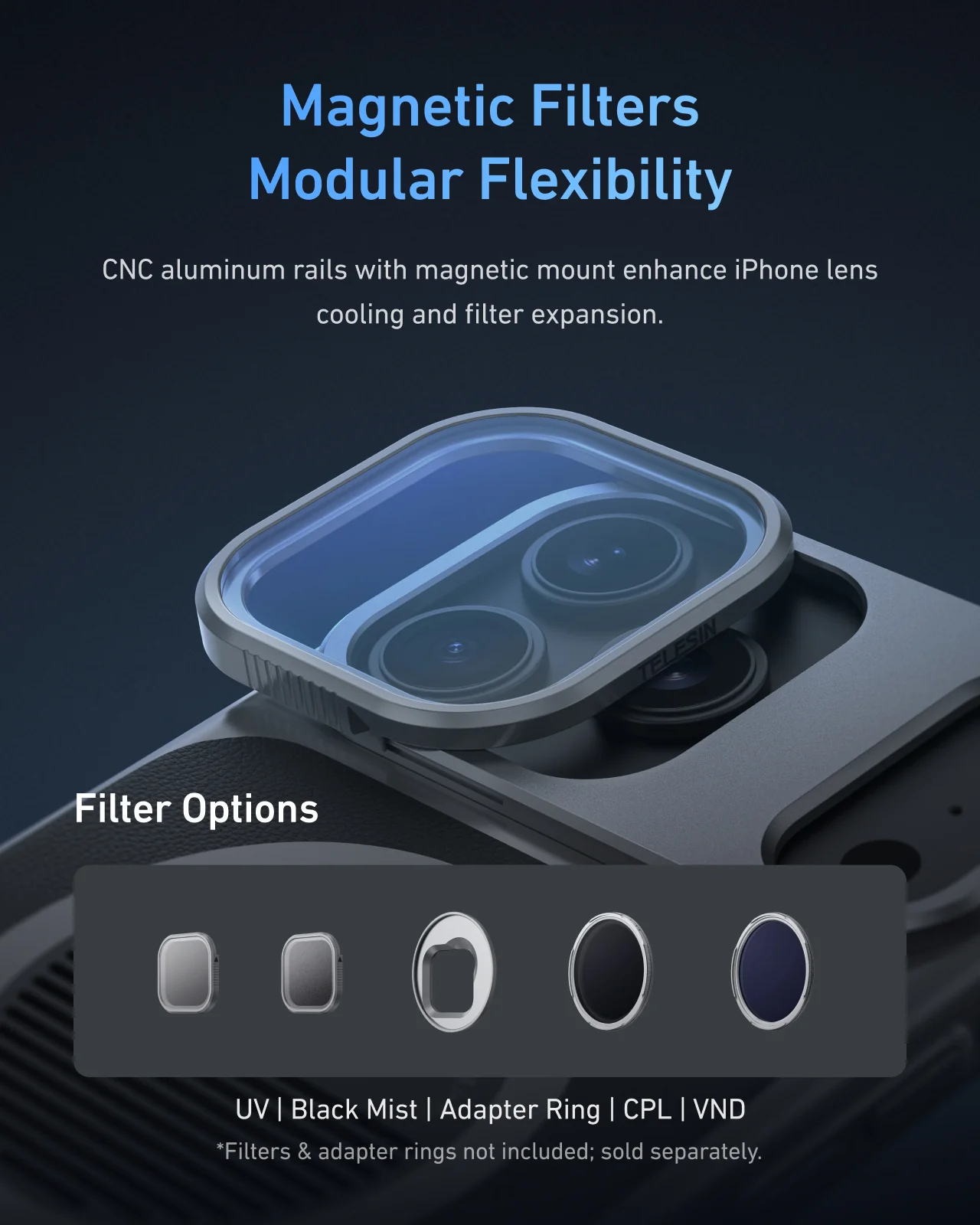 TELESIN Master Grip for iPhone 17 Pro/Pro Max - Image 7