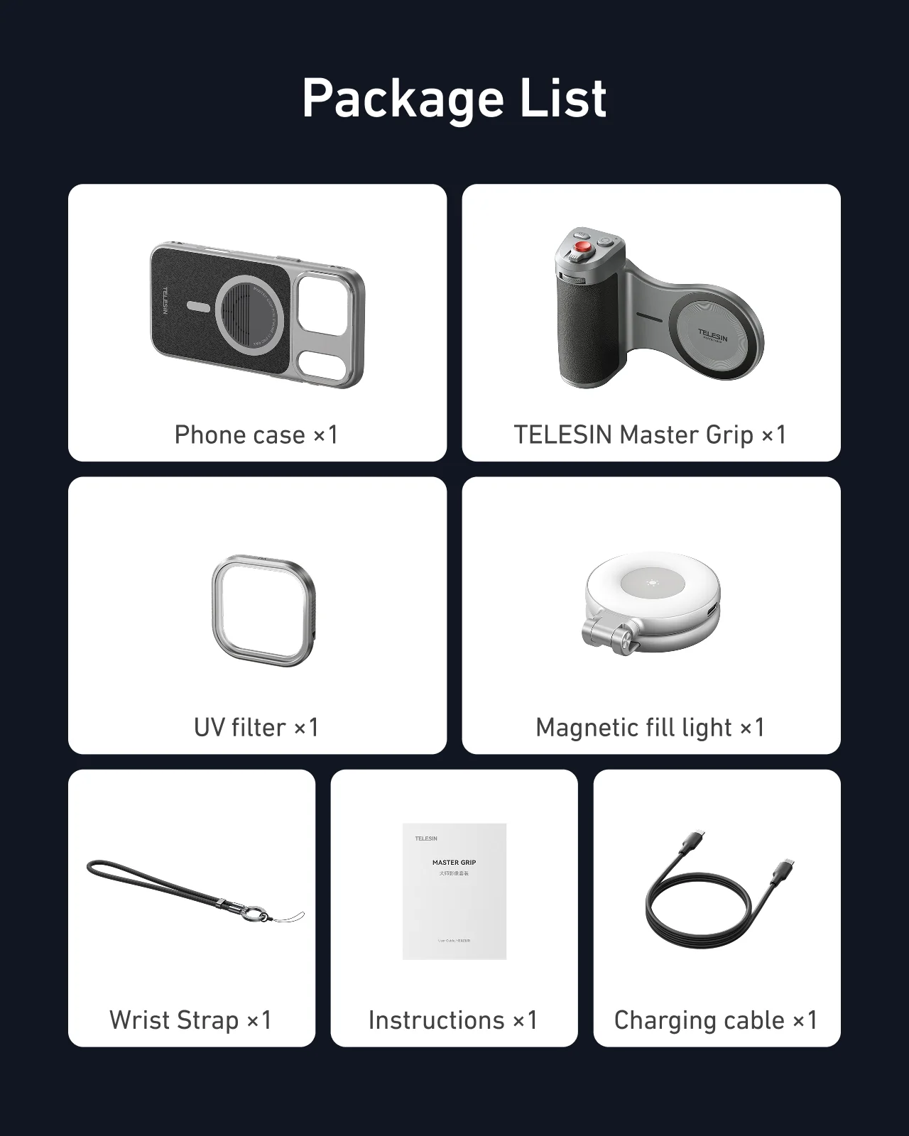 TELESIN Master Grip for iPhone 17 Pro/Pro Max - Image 8