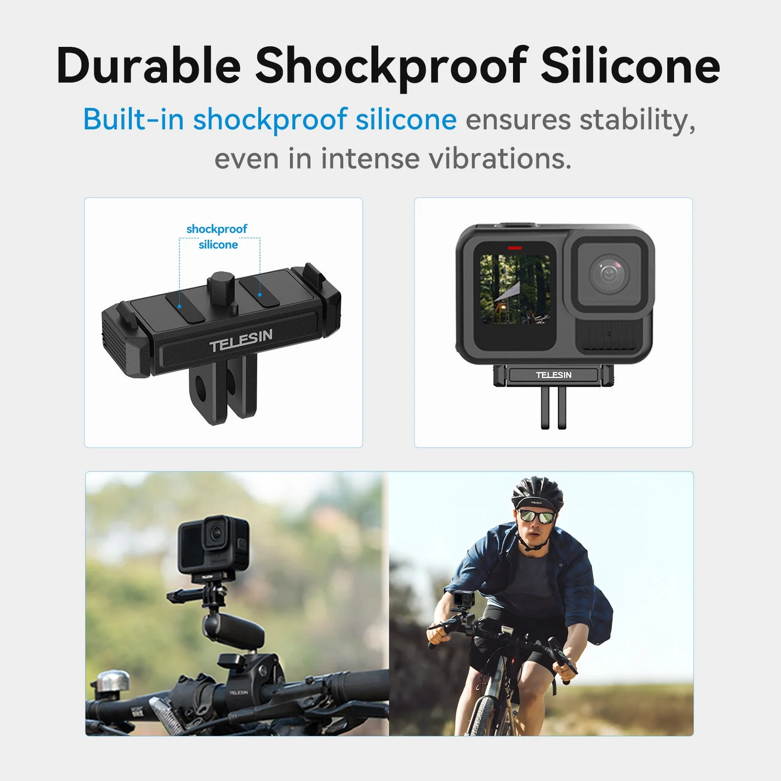 Metal Magnetic Quick Release Mount for Hero 13 - Image 3