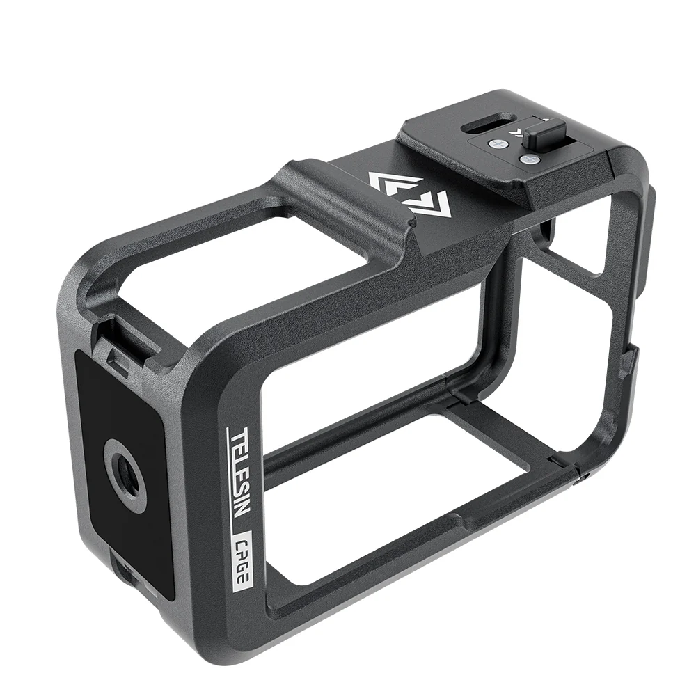 TELESIN Metal Rabbit Cage Frame for DJI ACTION 3/4 - Image 2