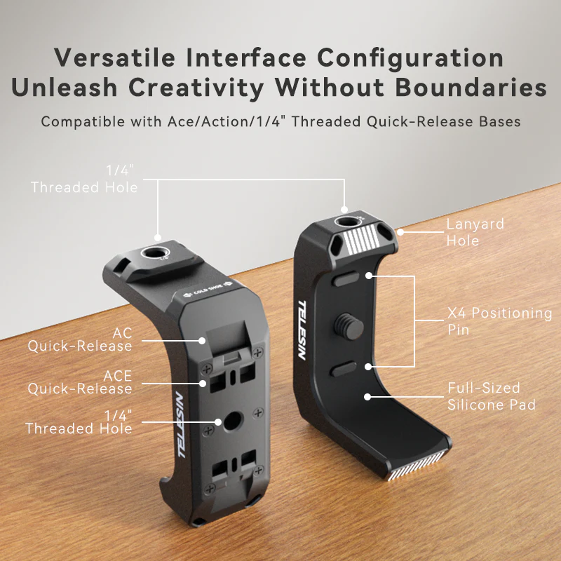 Telesin MINI Cage Mount For Insta360 X4 - Image 3