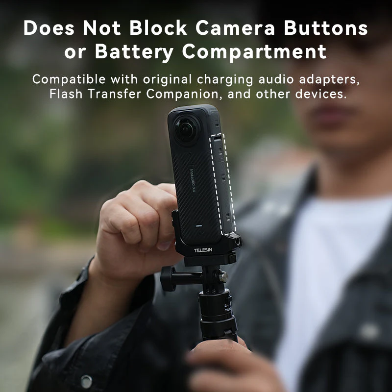 Telesin MINI Cage Mount For Insta360 X4 - Image 4
