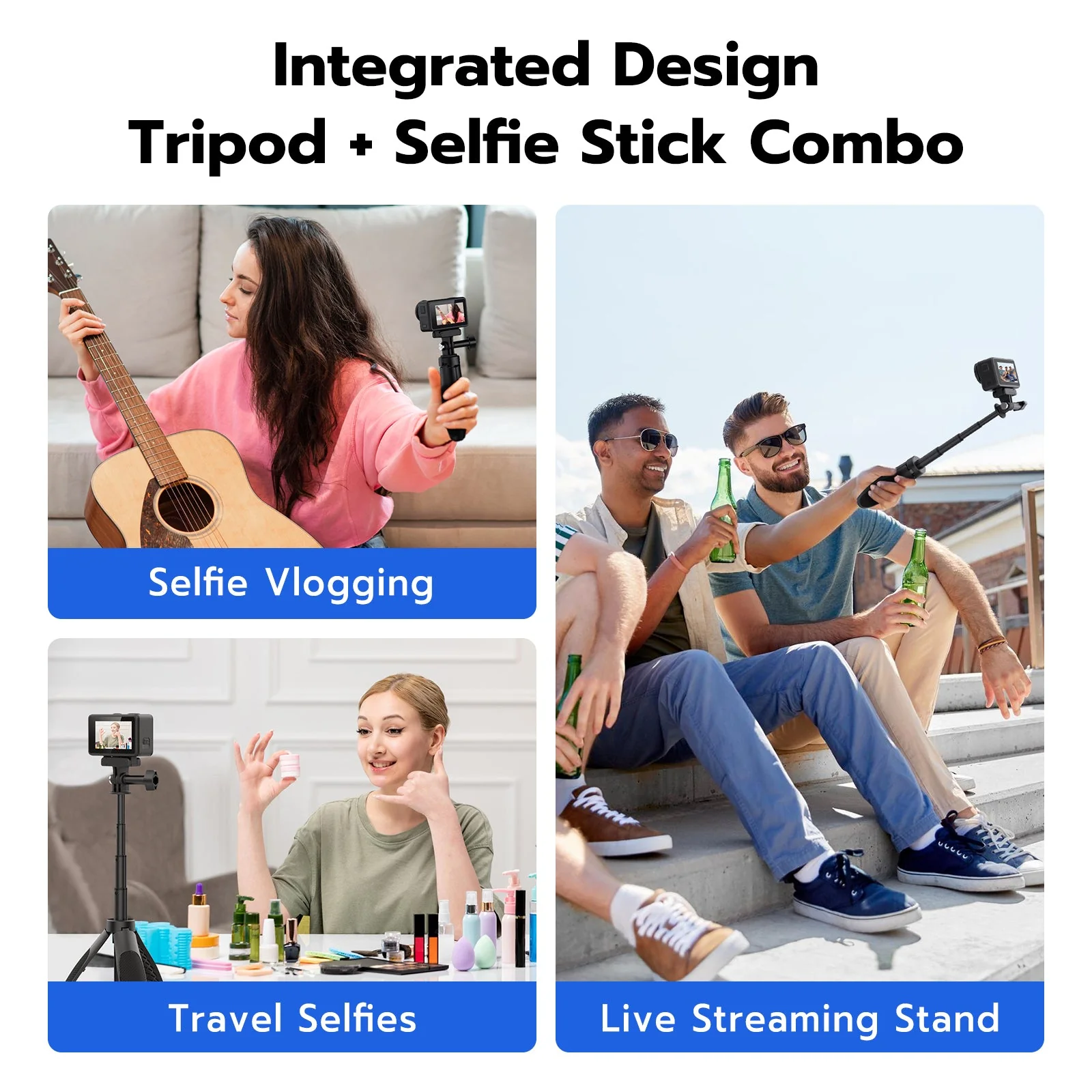 TELESIN Mini Selfie Stick 2.0 - Image 3