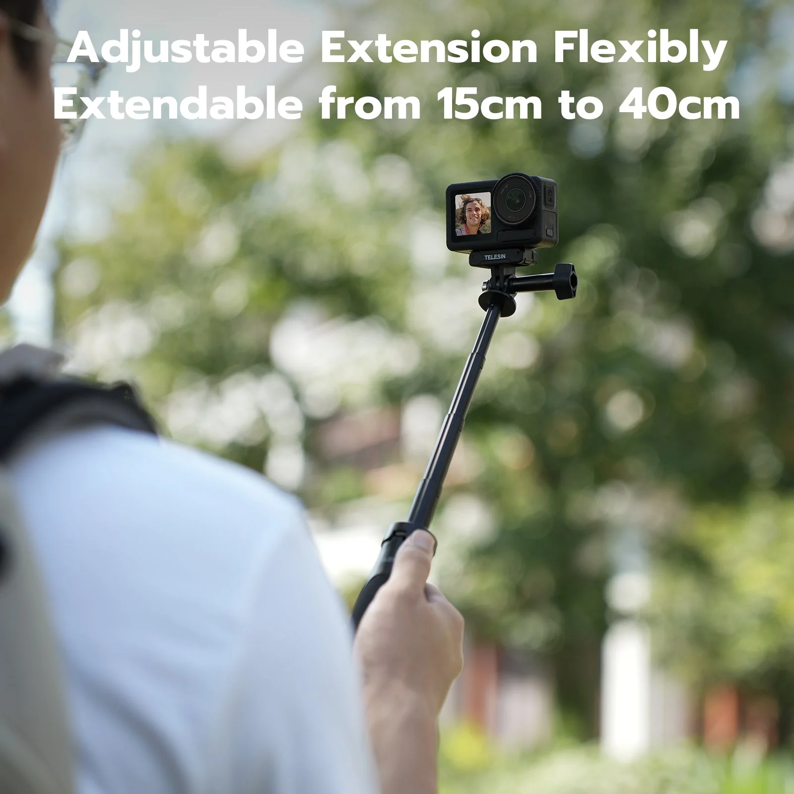 TELESIN Mini Selfie Stick 2.0 - Image 4