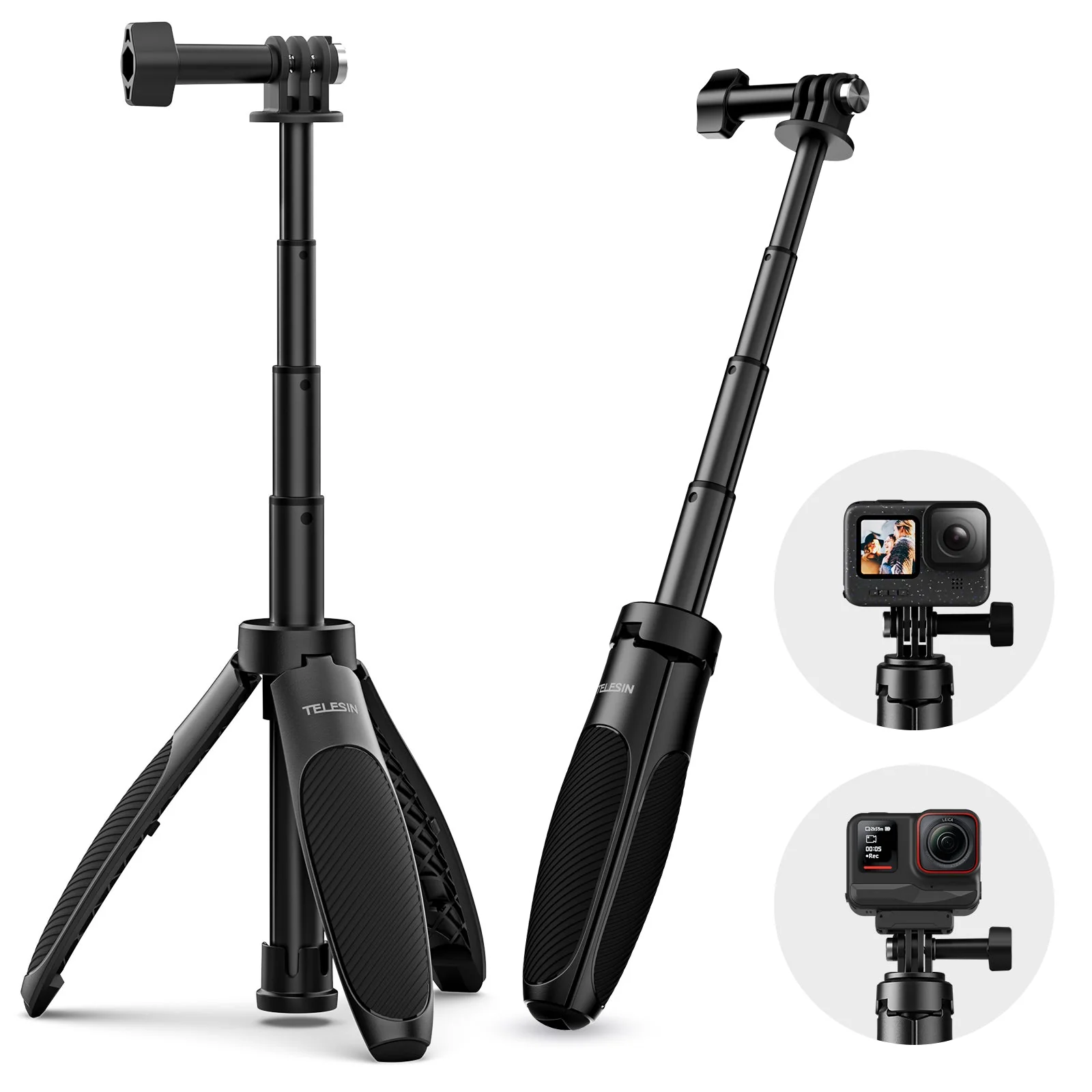 TELESIN Mini Selfie Stick 2.0 - Image 9