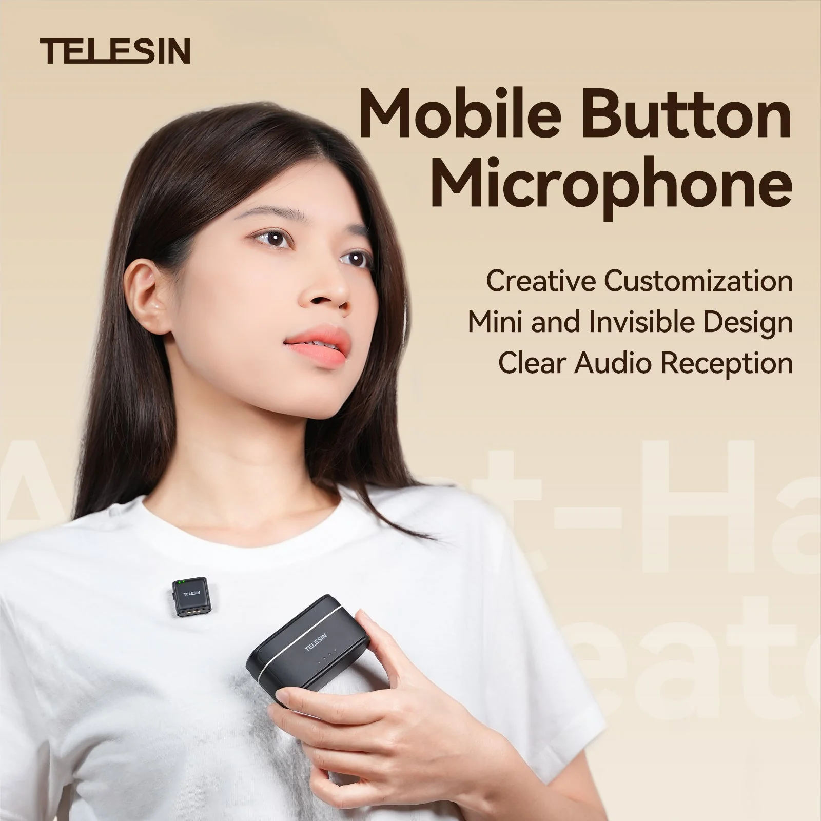 Telesin Mobile Button Microphone - Image 2
